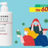 Shiseido sẽ bắt đầu bán nước rửa tay vào đầu tháng 8